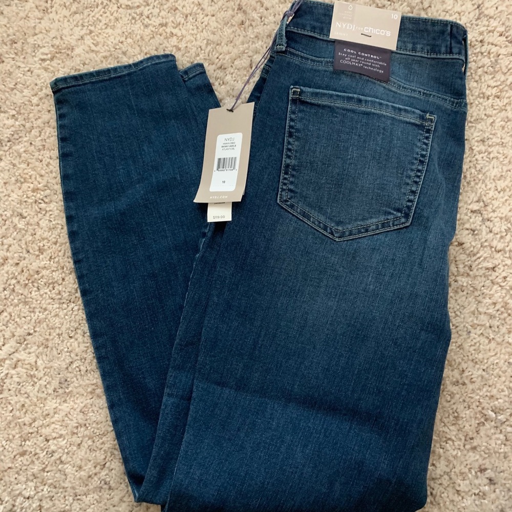 NYDJ for Chico’s skinny jeans